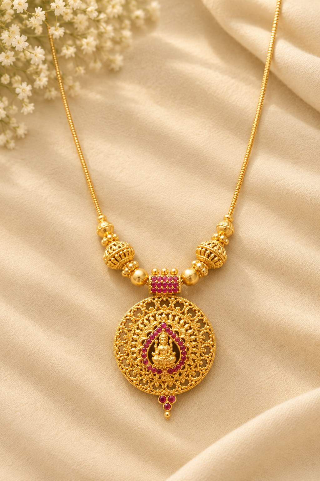 Tara Shimmering Starburst Necklace AJN-13