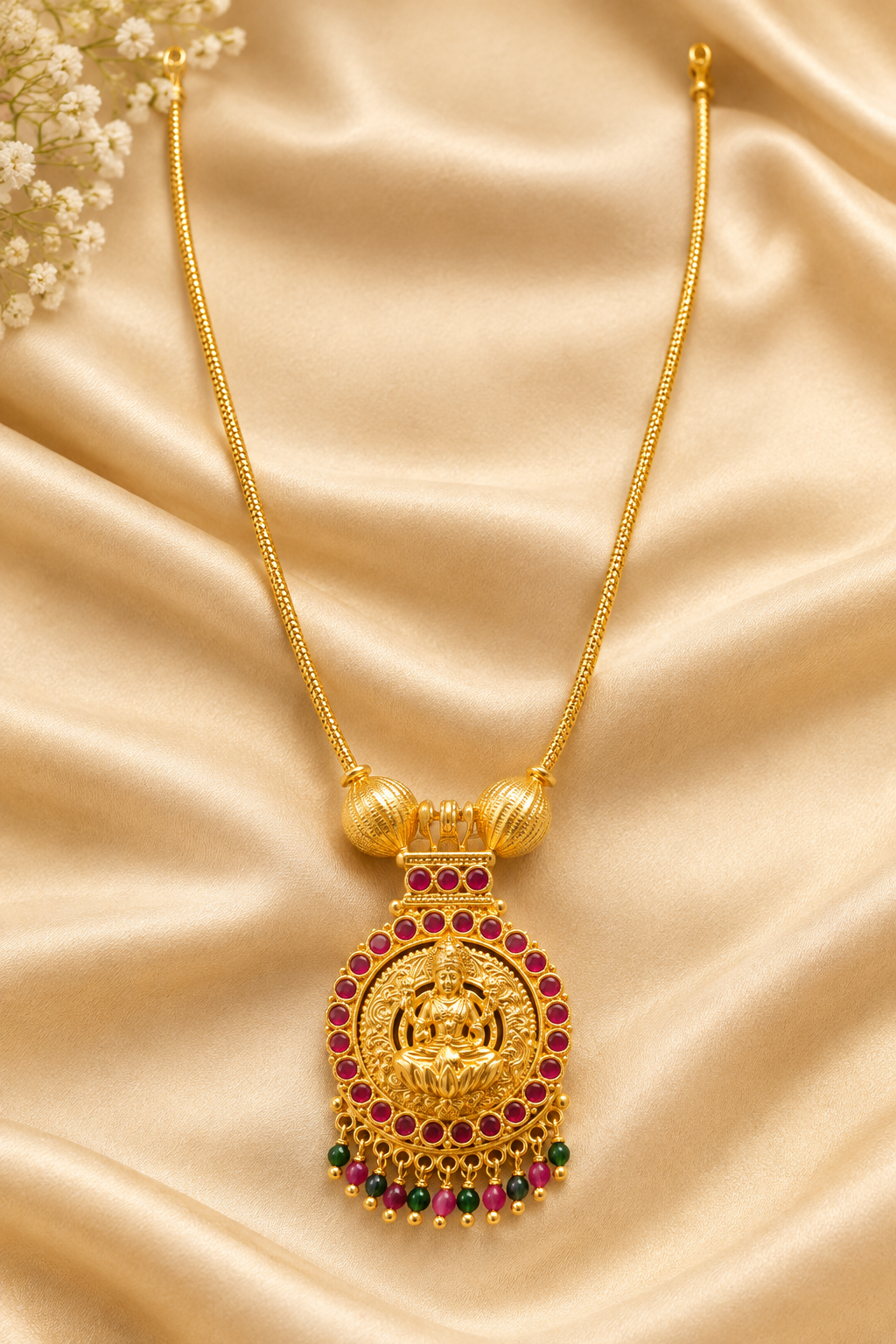 Celestial Crescent Moon Necklace AJN-3