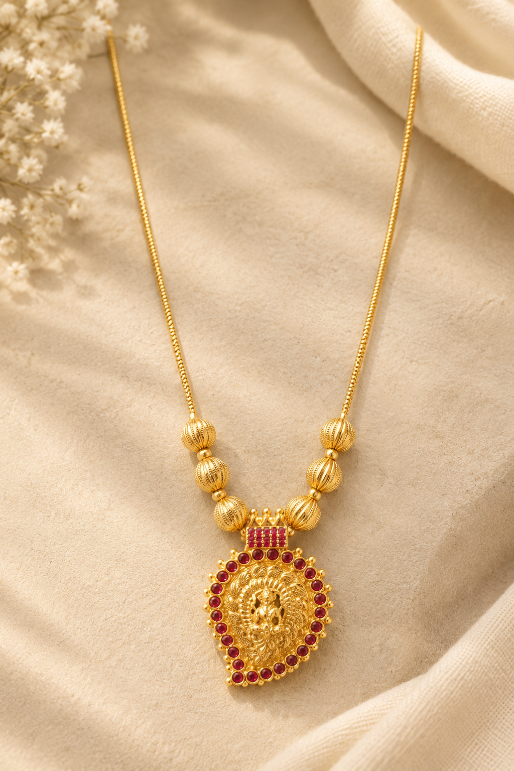 Ananya Dual-Link Statement Necklace AJN-14