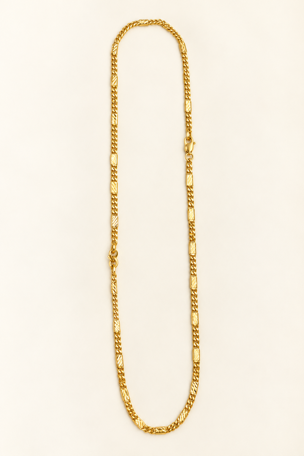 Minimalist Gold Beaded Anklet - Aadhis Jewels