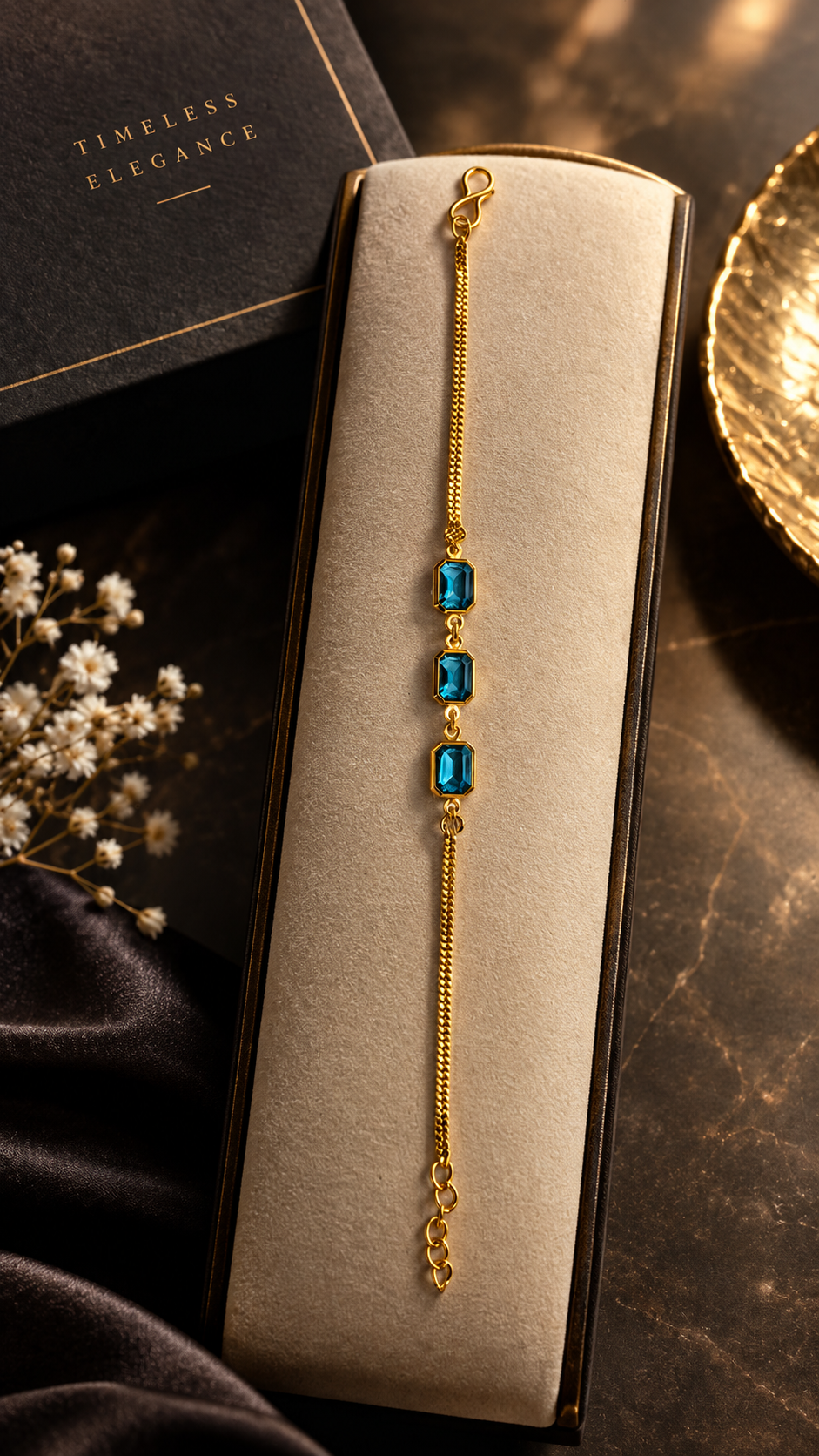 Sovereign Twined Gold Bracelet AJB-5