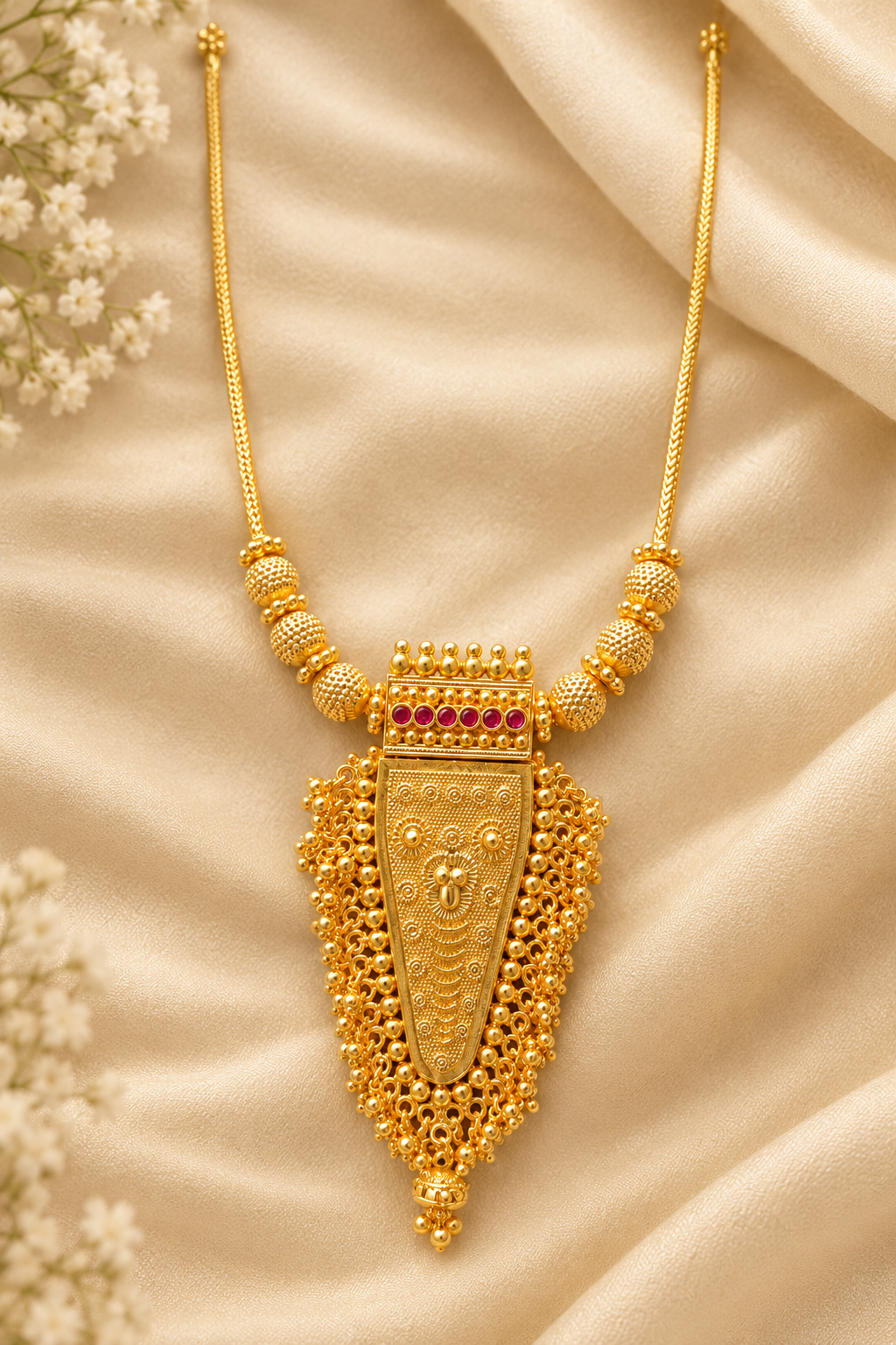 Grand Empress Bridal Choker Necklace AJN-11