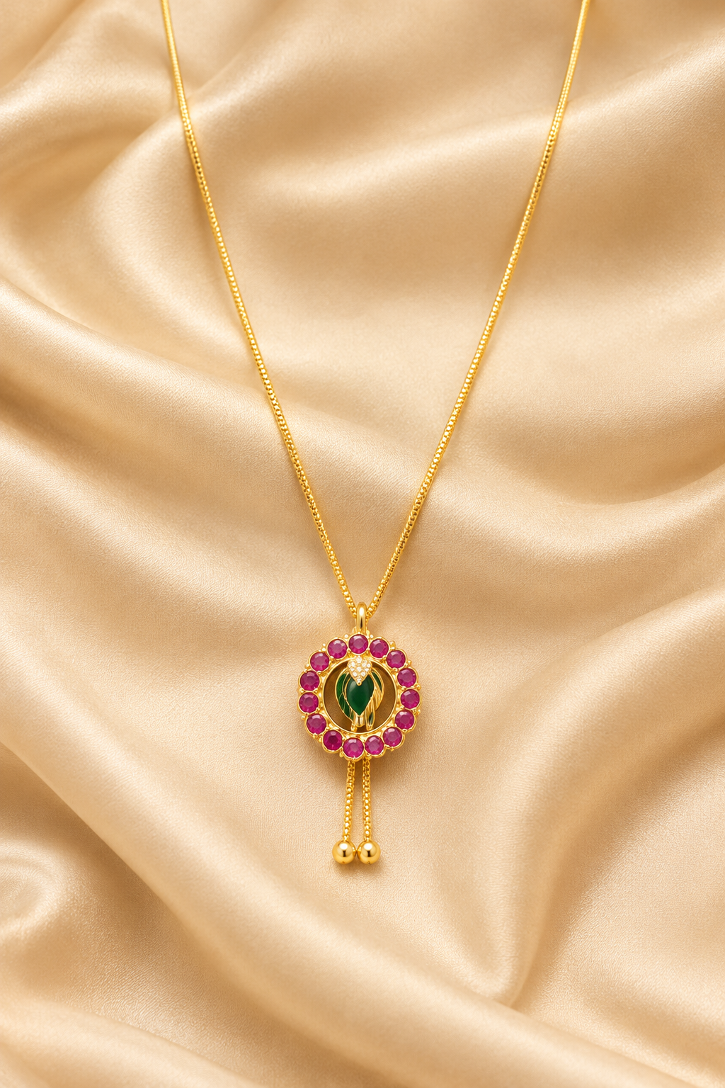 Mira Sleek Infinity Collar Necklace AJN-15